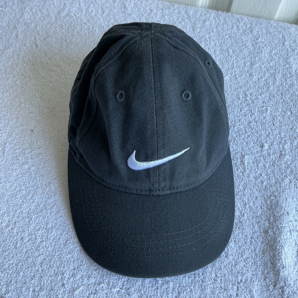 Toddler Black Nike Adjustable Fit Baseball Hat Cap